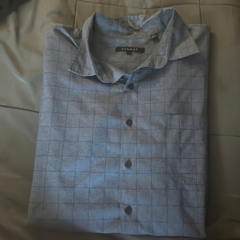 SYNRGY MENS DRESS SHIRT